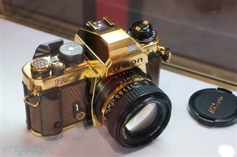 Nikon Fa Gold Camera Gran Prix 1984 24k Gold Nikon Film Camera Nikon