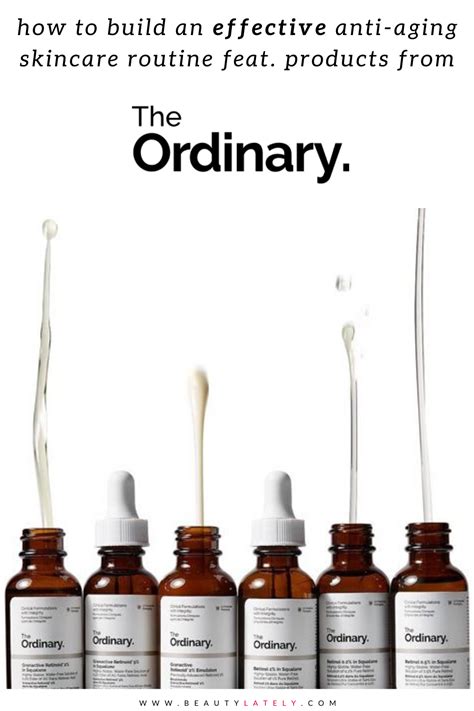 The Ordinary The Complete Anti Aging Regimen Guide Anti Aging