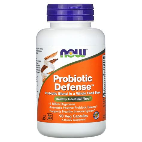 NOW Supplements: Probiotic Defense - Longevity LIVE