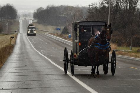 On The Road With The Amish The New York Times
