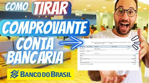 Como Tirar O Comprovante De Conta BancÁria Banco Do Brasil Youtube