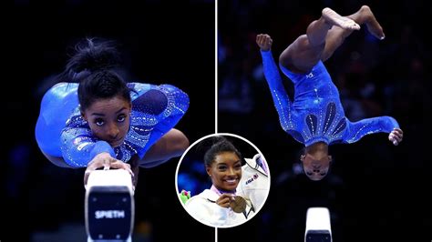 Simone Biles Wins Womens All Around Final To Secure Record 21st World Championship Gold Medal