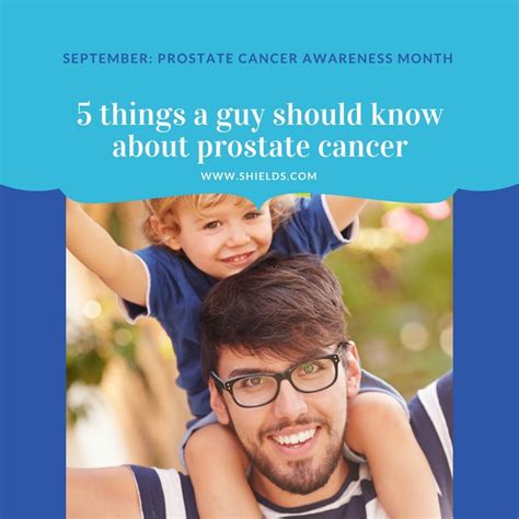 Things A Guy Should Know About Prostate Cancer