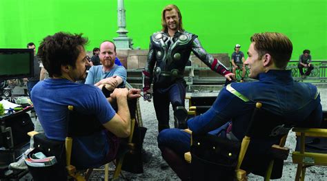 The Avengers Cast And Crew Behind The Scenes Green Screen A Cultjer