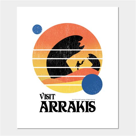 Visit Arrakis Arrakis Posters And Art Prints Teepublic