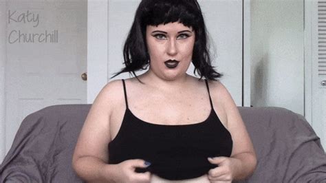 BBW Goth Girl Ass Worship 720p Katy Churchill Clips4Sale