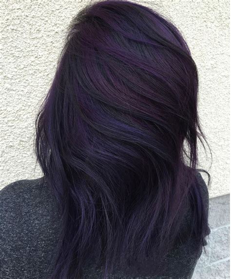 nice 25 trendy black and purple hair ideas that you should give a try hair color purple hair