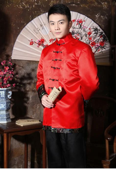 Buy Traditional Chinese Clothing For Men Cheongsam Top