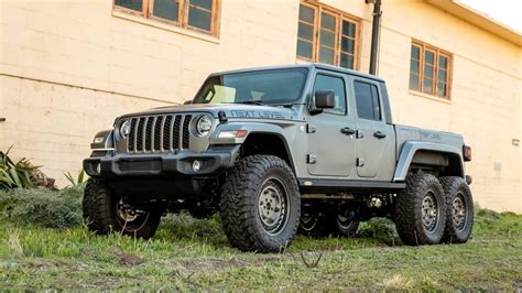 This Jeep Wrangler 6x6 Conversion Is Truly Mouth Watering