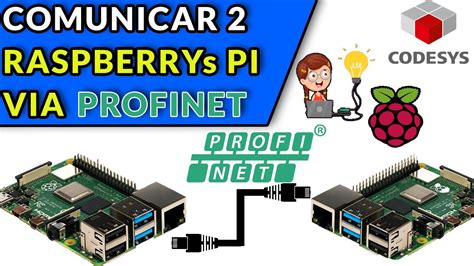 🔵 Codesys 35 And Profinet Comunicar 2 Raspberry Pi Via Profinet