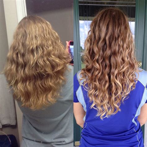 Curly Girl Method Before And After Curly Girl Method Permed Hairstyles Curly Hair Styles