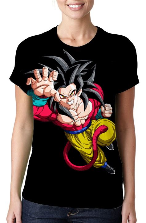 Dragon ball mini | всякая всячина. Camiseta Dragon Ball GT Goku Mod 02 - Estampa Total no ...
