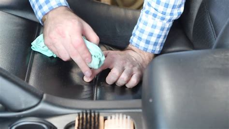 How To Clean Leather Car Seats Youtube