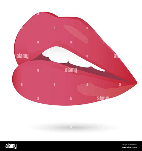 Beautiful Lip Vector Design Stock Photo Alamy