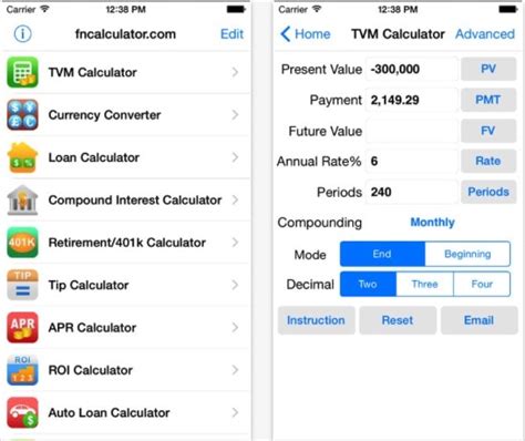 It's usually people missing something on the settings when using the financial calculator. 6 Best Financial/ Mortgage Calculator app for iPhone/ iPad ...