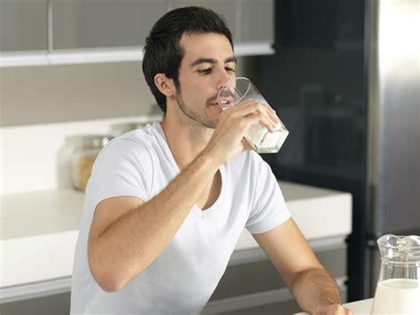Health Trend Men Drinking Breast Milk