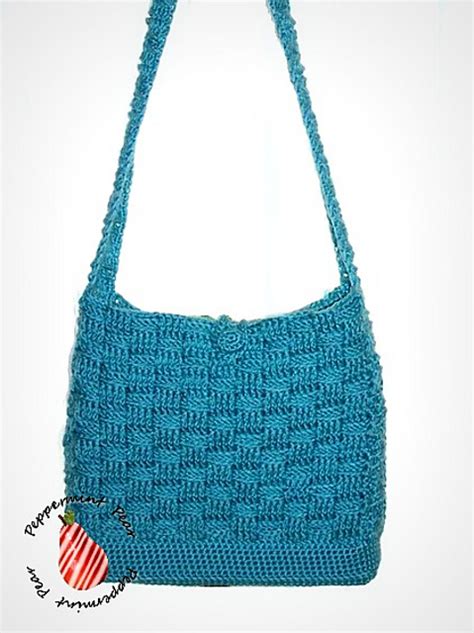 Ravelry Basket Weave Bag Pattern By Stacey Chaffee