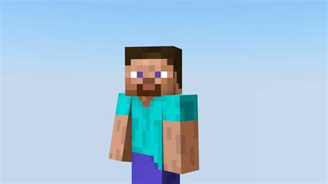 Blender Minecraft Steve Youtube