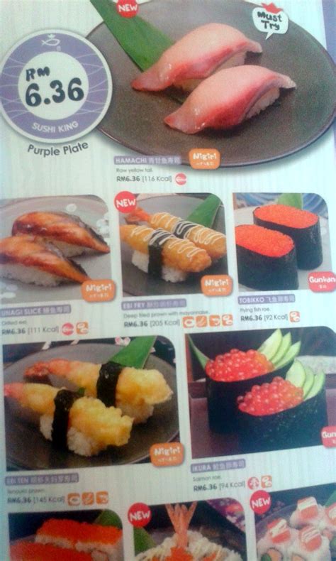 Of course to eat sushi here. Sushi King : Hidangan warna warni yang berkalori sederhana ...