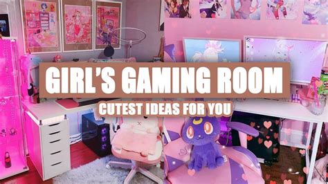 45 Best Gaming Room Ideas For Girls Youtube