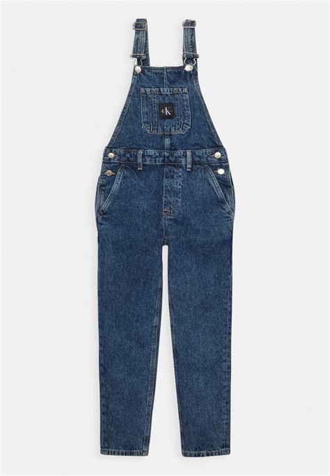 Calvin Klein Jeans Dungaree Salt Pepper Auth Jeans Relaxed Fit Salt
