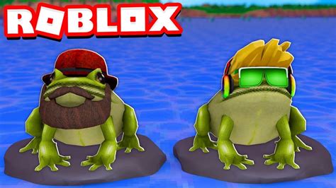 Transforming Into A Frog In Roblox Frog Simulator