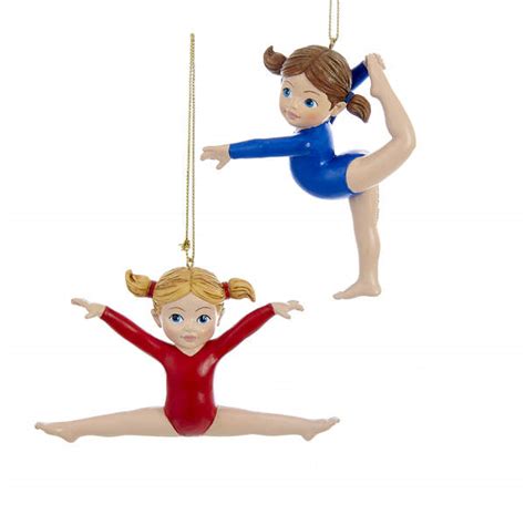 Gymnast Girl Ornament Item 101448 The Christmas Mouse