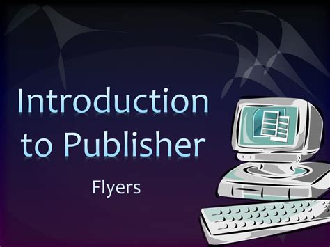 Ppt Introduction To Publisher Powerpoint Presentation Free Download