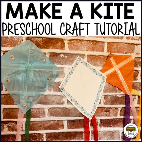 Make A Kite Preschool Craft Pre K Printable Fun