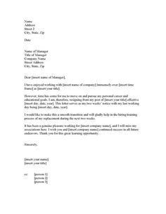 The resignation acceptance letter format follows all conventional practices of formal letter writing. 27 Resignation Letter ideas | resignation letter ...