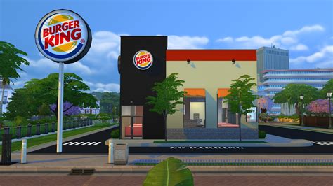 Burger King Restaurant By Jctekksims At Mod The Sims 4 Sims 4 Updates