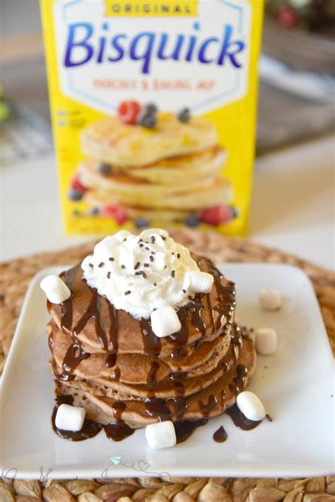 Winter Warmup Hot Chocolate Pancakes Recipe