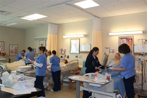 Students In The Nursing Lab