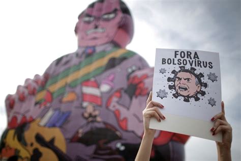 In Photos Brazilians Stage Nationwide Protests Against President