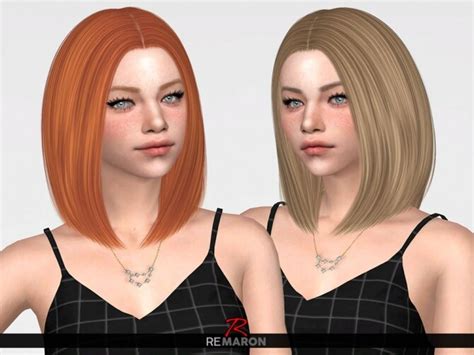 Oe 1224 F Hair Retexture By Remaron At Tsr Sims 4 Updates Vrogue