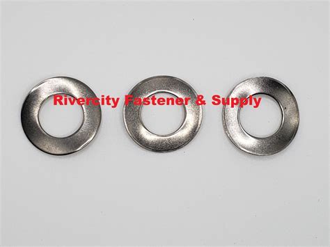 25 12 Wave Curved Bent Washers 18 8 Stainless Steel 12 Type B