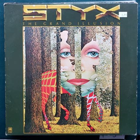 Styx Grand Illusion Record Vinyl Album Inspirasjon