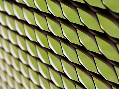 Expanded Metal Stretched Mesh For Facade Finish FaÇade By Metal Deploye