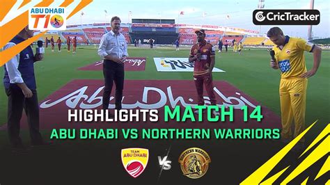 Abu Dhabi T10 League Season 4 Abu Dhabi V Northern Warriors Full