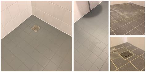 Badkamer Tegels Verven Met Betonverf Voorbeeld Vloeren Coatings My