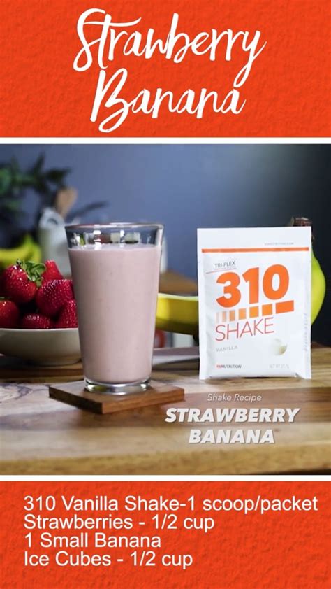 310 Nutrition Starter Kit 9 No Commitment Shake Recipes Vanilla Shake Recipes 310 Shake
