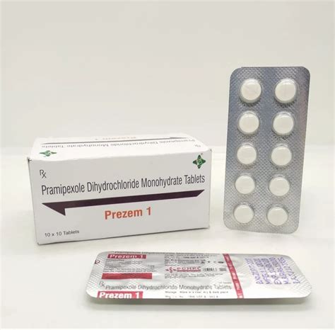 Pramipexole Dihydrochloride Monohydrate 1mg Pramixole 1 Mg At Rs 99