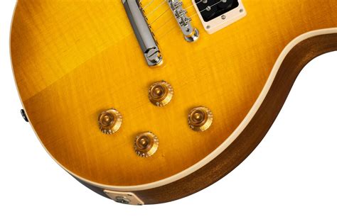 Gibson Usa Les Paul Standard 50s Faded Electric Guitar In Vintage Honey