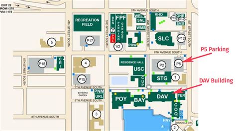 St Pete Gibbs Campus Map Map