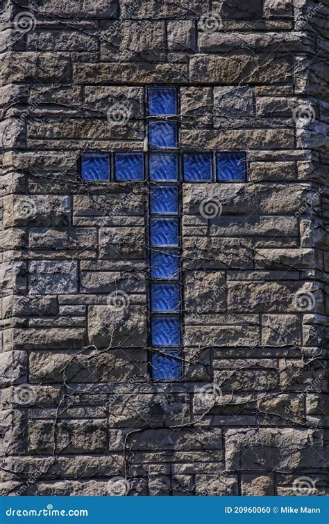 Blue Cross Stock Photo Image Of Symbol Christianity 20960060