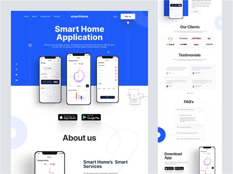 Mobile App Landing Page By Mike Taylor For Landing Page Heaven On Dribbble