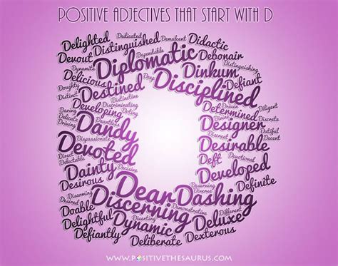 What words start with i that describe someone? Positive adjectives that start with D | Positive ...