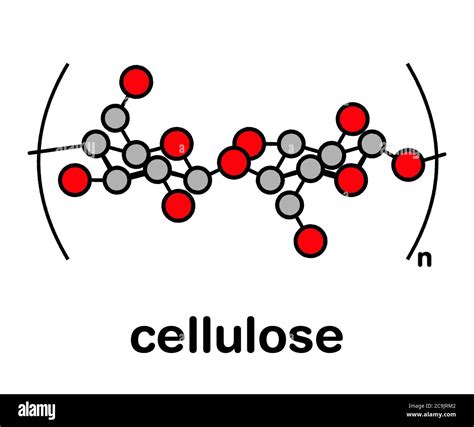 Cellulose Chemical Structure Cut Out Stock Images And Pictures Alamy
