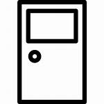 Door Icon Icons Line Open Iconsmind Outline