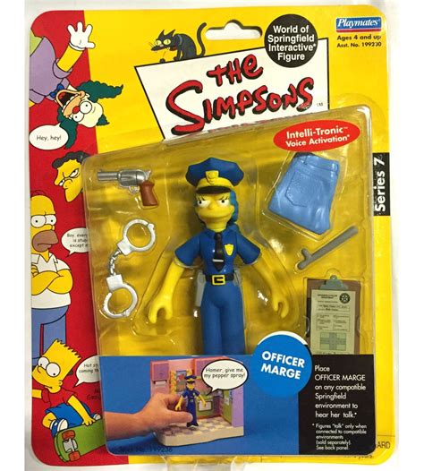 The Simpsons Officer Marge Action Figure Visiontoys